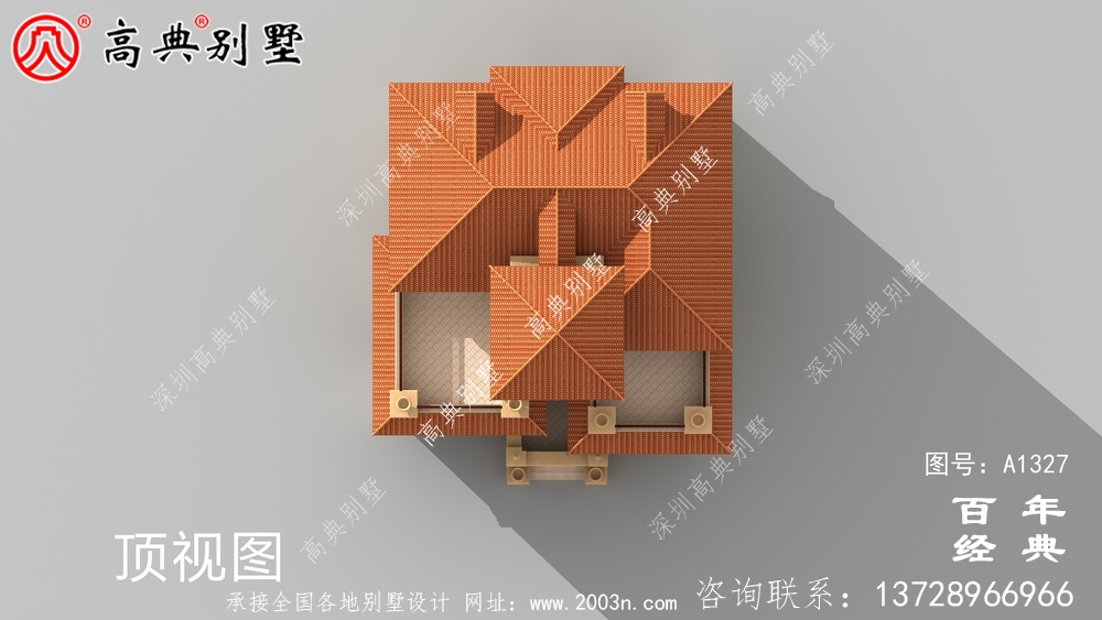 歐式風格復式三層別墅施工圖紙帶設計效果圖_三層別墅設計圖紙