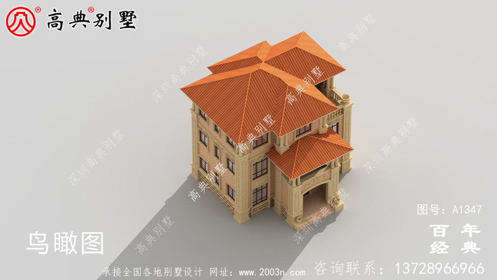 新农村三层复式自建别墅设计图纸_农村三层建筑设计图纸和施工图