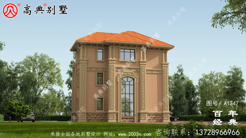 新农村三层复式自建别墅设计图纸_农村三层建筑设计图纸和施工图