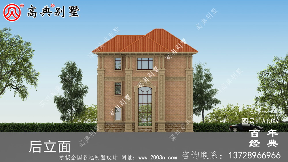 新农村三层复式自建别墅设计图纸_农村三层建筑设计图纸和施工图
