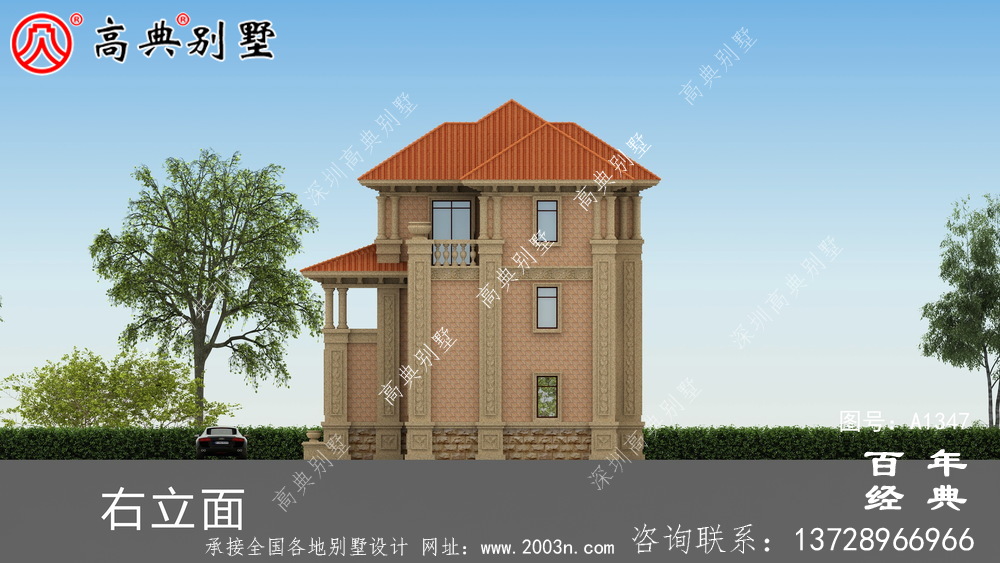 新农村三层复式自建别墅设计图纸_农村三层建筑设计图纸和施工图