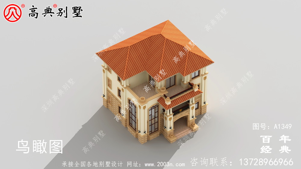 整套高端三層復式別墅工程圖紙_農村別墅設計圖紙