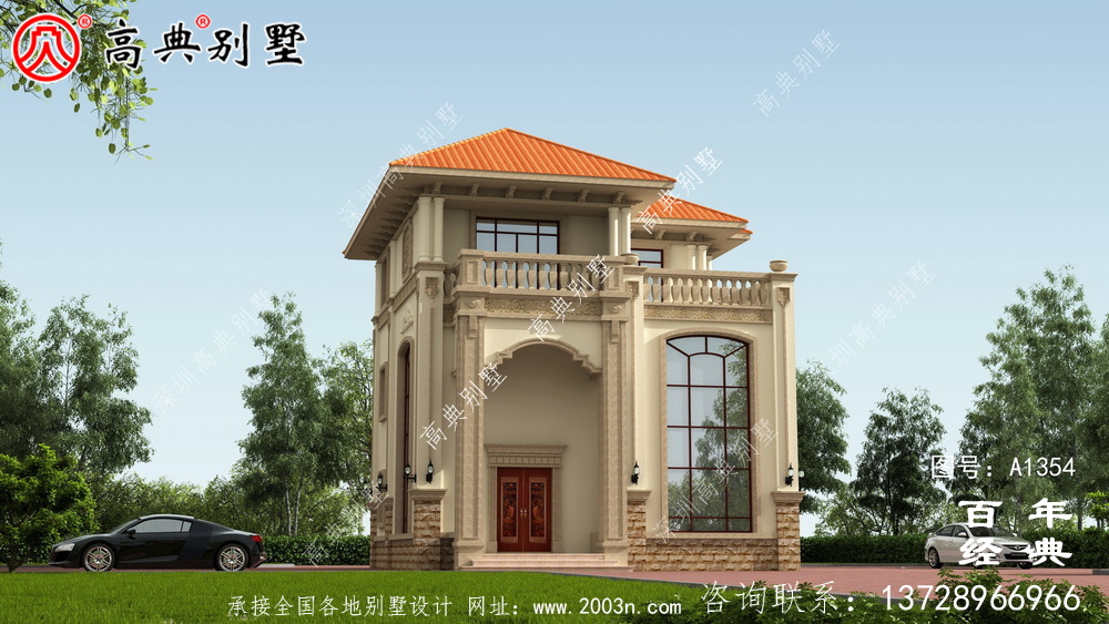 三樓歐式豪華復(fù)式別墅設(shè)計(jì)圖紙集_別墅設(shè)計(jì)圖紙