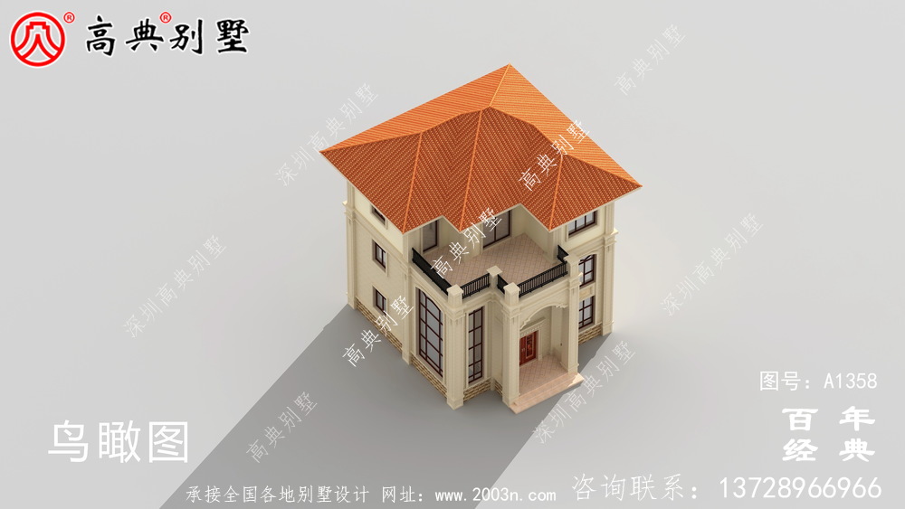 經典復合三層歐式別墅設計_別墅設計圖紙