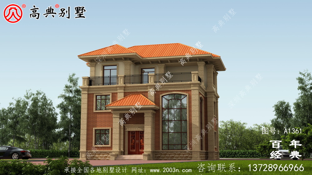 大气三层复式客厅欧式别墅设计图与效果图_别墅设计图 大气三层复式客厅欧式别墅设计图与效果图_别墅设计图