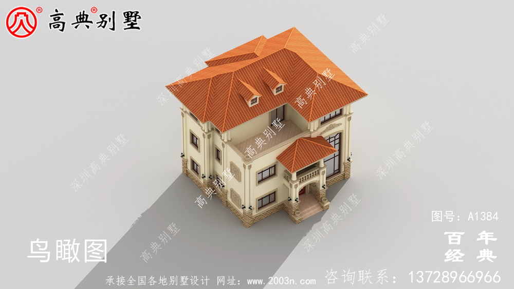 欧式别墅设计三层房屋设计图_别墅设计图纸