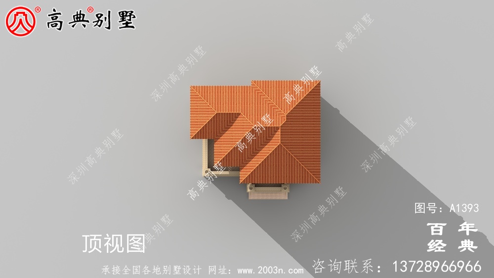 三层欧式别墅楼房外观设计图_乡村别墅设计图纸