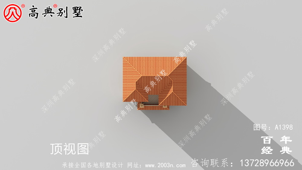 农村三层自建小别墅外观图_新农村别墅户型图