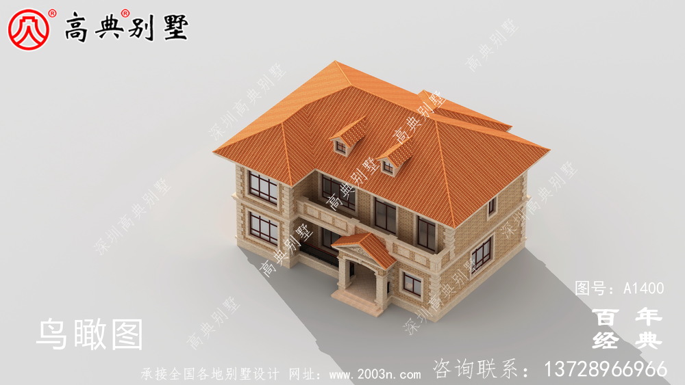新農(nóng)村簡單二層小別墅設(shè)計(jì)圖紙_二層別墅效果圖