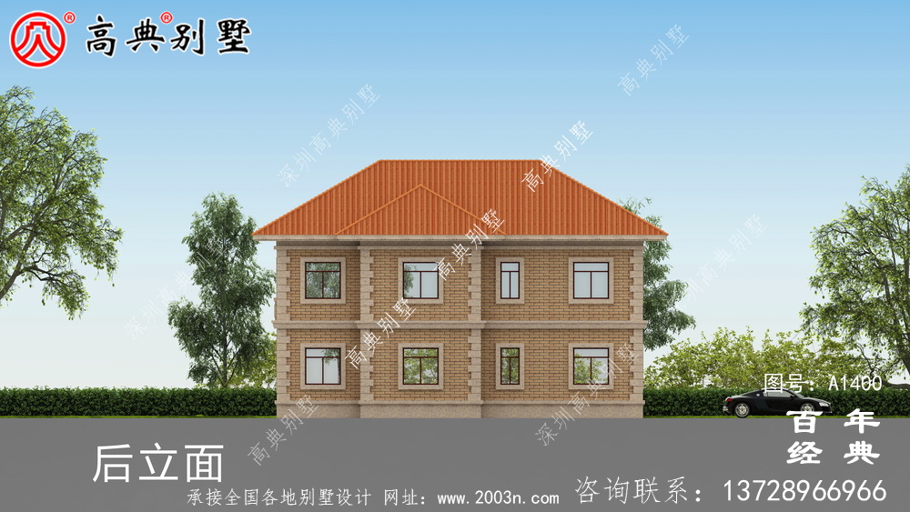 新農(nóng)村簡單二層小別墅設(shè)計(jì)圖紙_二層別墅效果圖