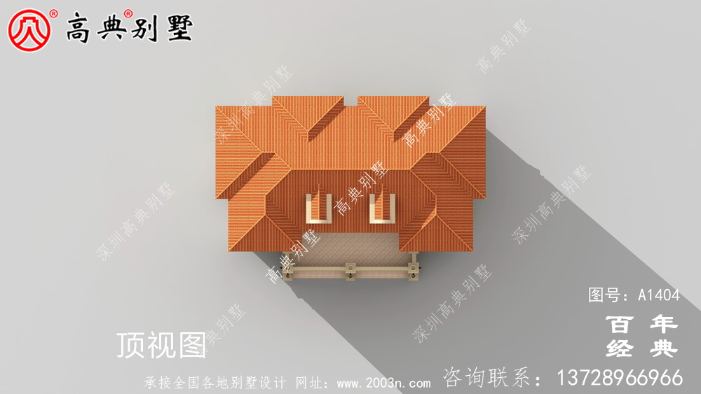 高档三层双拼欧式别墅外观设计效果图_乡村三层别墅设计图