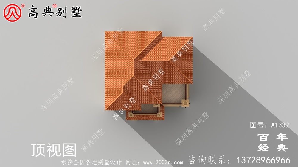 欧式复式三层农村别墅设计图纸_农村三层别墅设计图