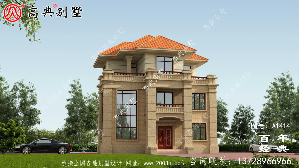 乡村复式三层欧式别墅设计图_乡村别墅工程图纸 乡村复式三层欧式别墅设计图_乡村别墅工程图纸