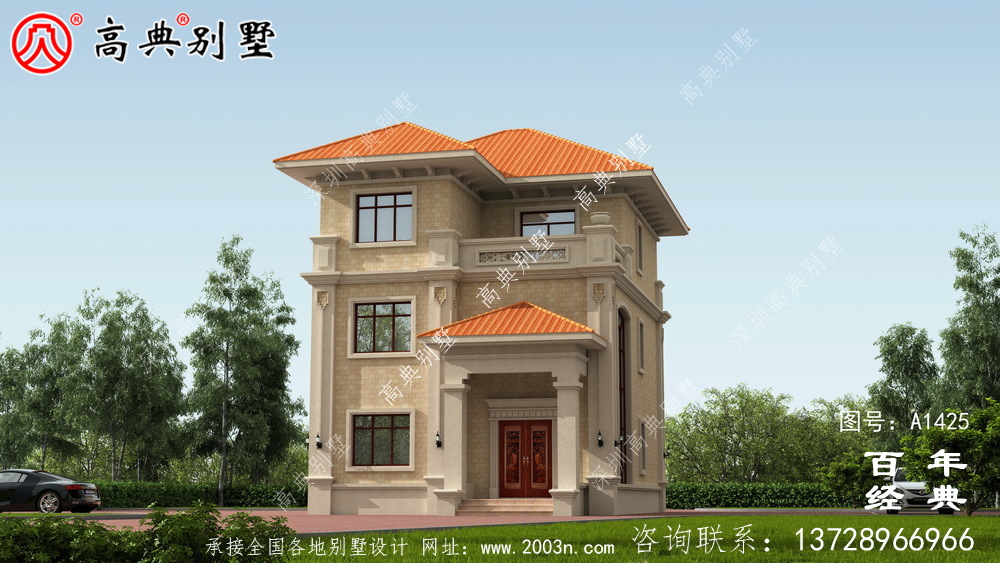 欧式三层别墅设计图纸_农村三层别墅设计 欧式三层别墅设计图纸_农村三层别墅设计