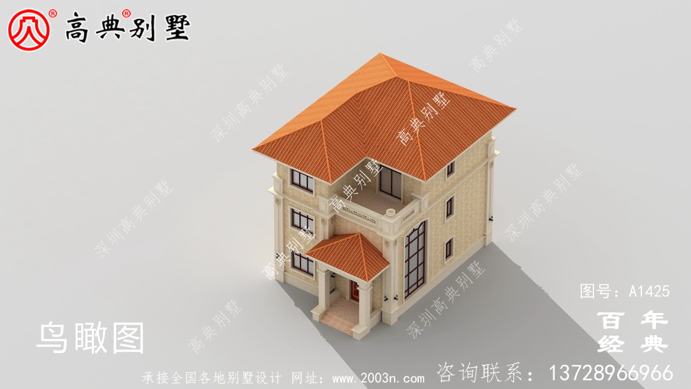 欧式三层别墅设计图纸_农村三层别墅设计