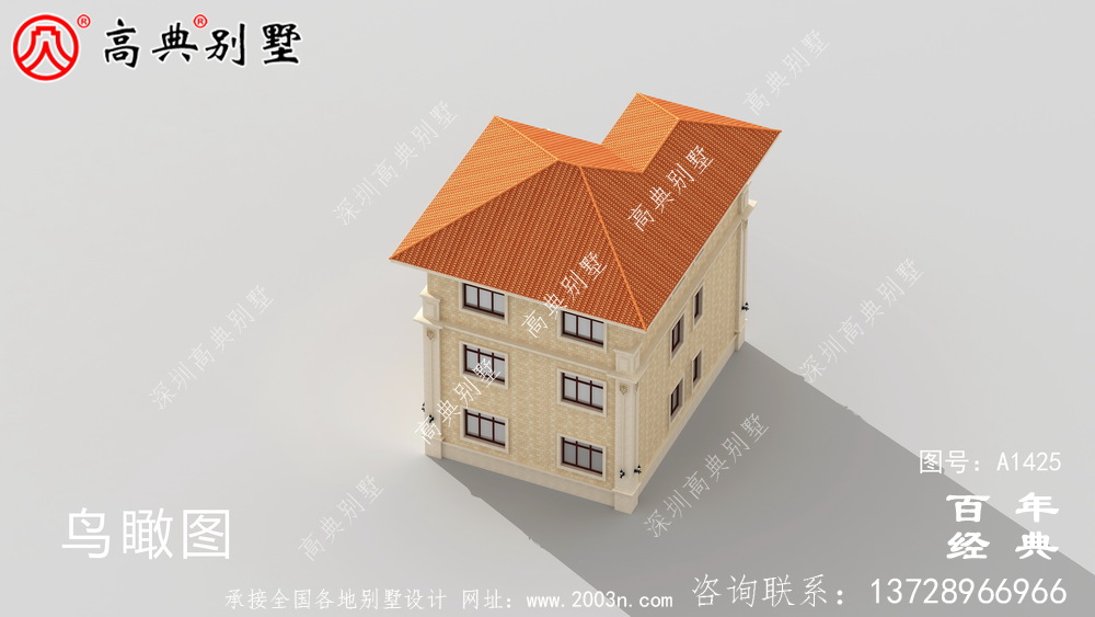 欧式三层别墅设计图纸_农村三层别墅设计