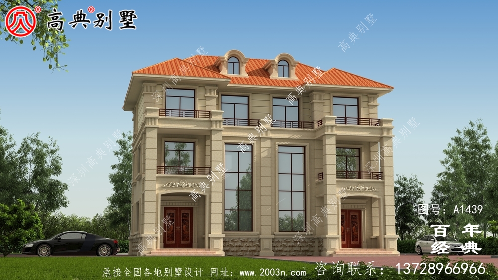 农村三层双拼住宅别墅设计图计图纸和效果图_农村三层别墅设计 农村三层双拼住宅别墅设计图计图纸和效果图_农村三层别墅设计