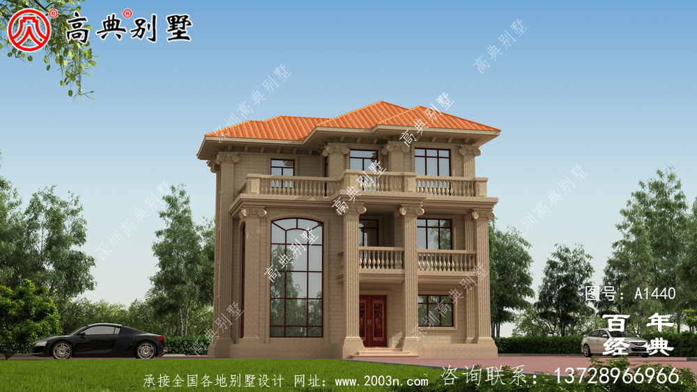 新农村复式带三层楼的别墅设计图与效果图_三层乡村房屋设计图 新农村复式带三层楼的别墅设计图与效果图_三层乡村房屋设计图