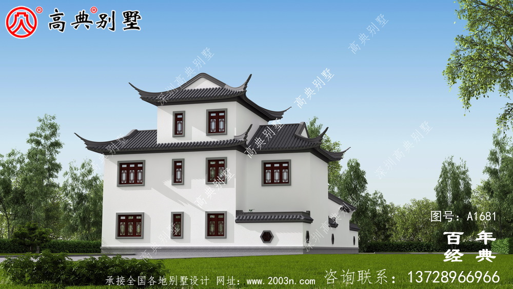 农村三层别墅设计图纸_农村三层别墅设计