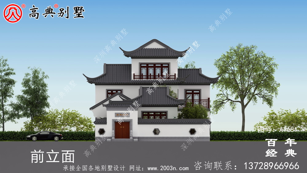 农村三层别墅设计图纸_农村三层别墅设计