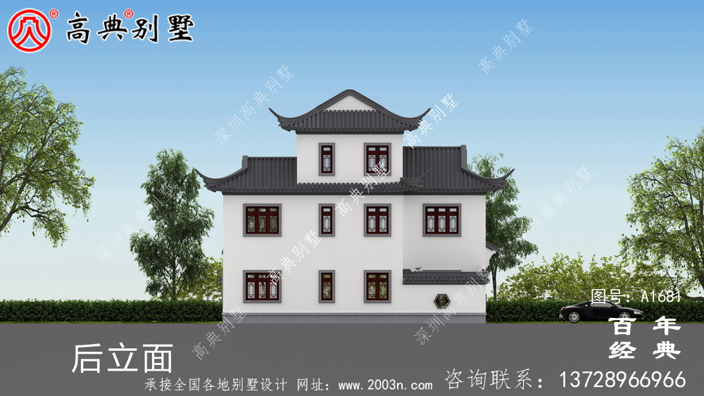 农村三层别墅设计图纸_农村三层别墅设计