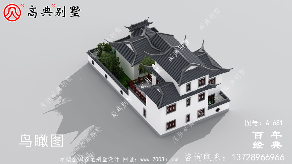 农村三层别墅设计图纸_农村三层别墅设计