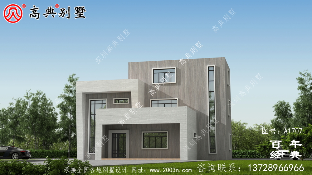 农村三层现代别墅设计图纸_农村三层别墅设计 农村三层现代别墅设计图纸_农村三层别墅设计