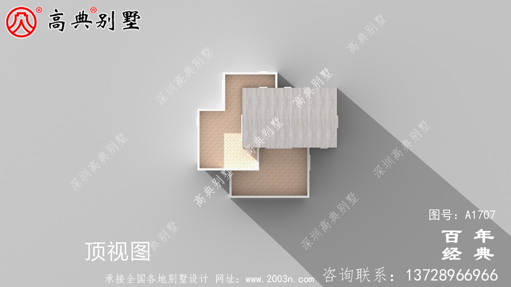 农村三层现代别墅设计图纸_农村三层别墅设计