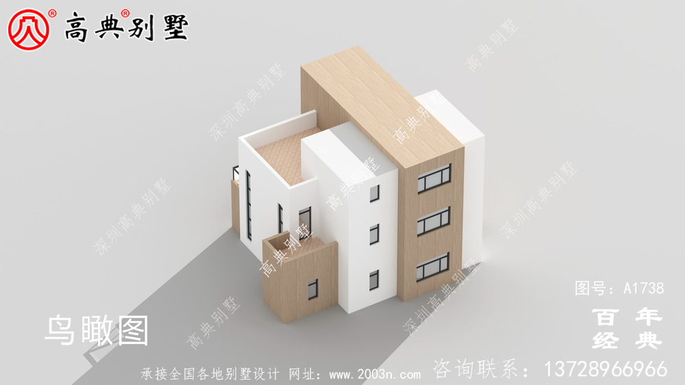 复式现代三层别墅设计图纸及效果图_农村三层别墅设计