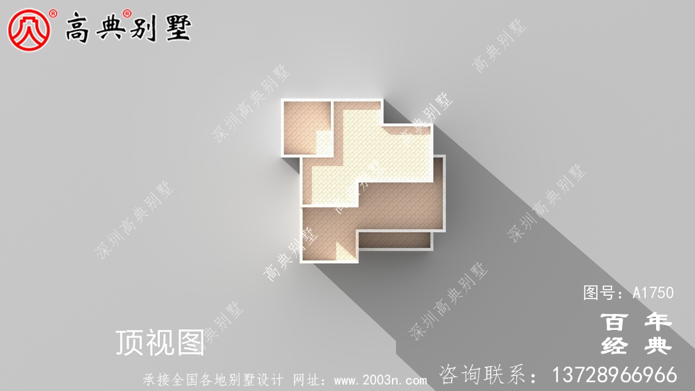 三层现代风别墅图纸及效果图_农村三层自建房设计图