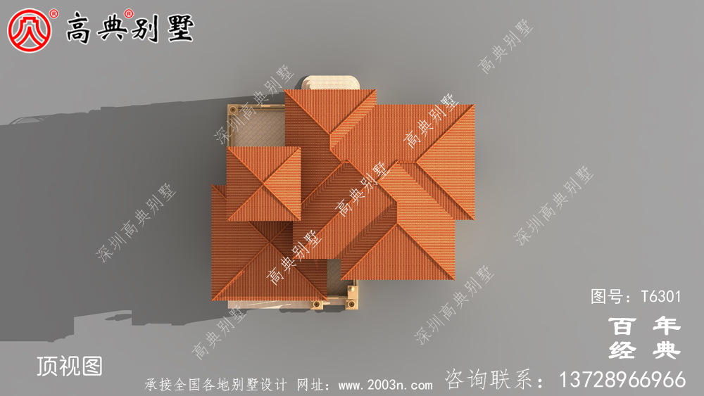 復式三層歐式別墅設計圖紙及效果圖大全_農村三層自建房設計圖