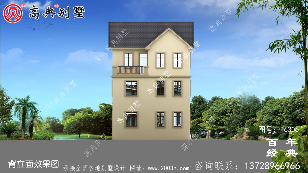 復(fù)式三層小戶型農(nóng)村別墅設(shè)計圖紙_農(nóng)村三層自建房設(shè)計圖