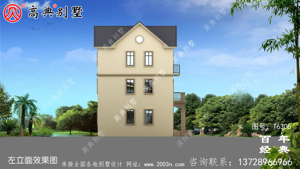 復(fù)式三層小戶型農(nóng)村別墅設(shè)計圖紙_農(nóng)村三層自建房設(shè)計圖