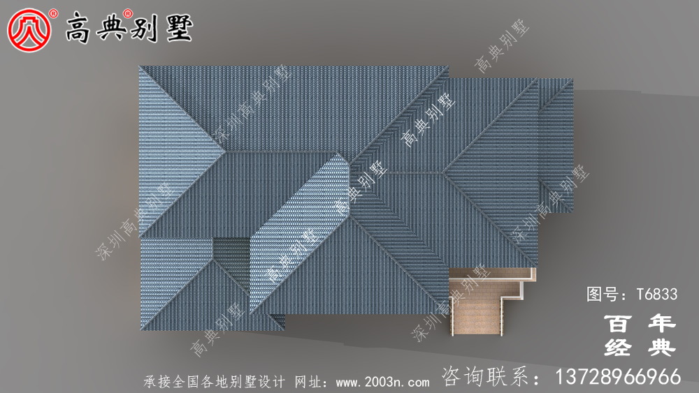 二层欧式别墅外观效果图_农村两层自建房设计图
