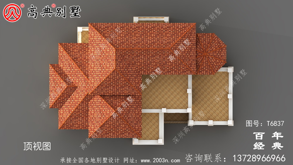 豪華復式三層別墅設計圖大全_農村三層自建房設計圖