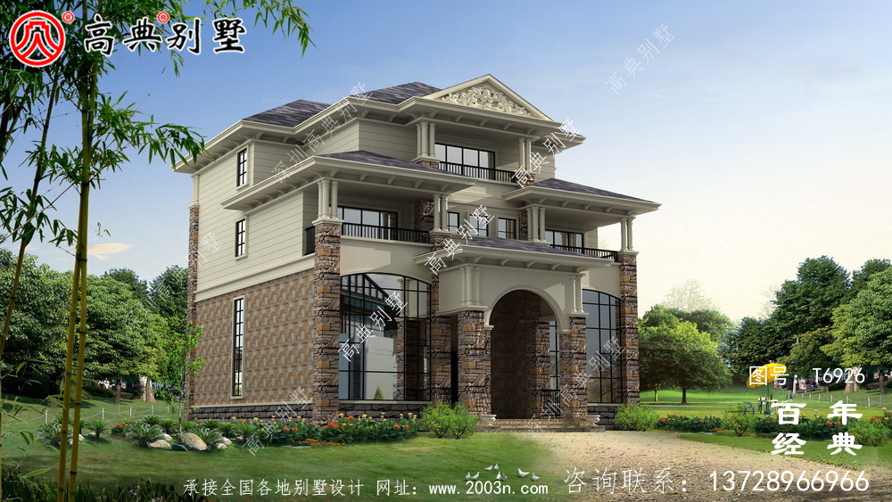 新歐式四層復(fù)式別墅設(shè)計(jì)效果圖及施工圖_四層別墅設(shè)計(jì)圖紙