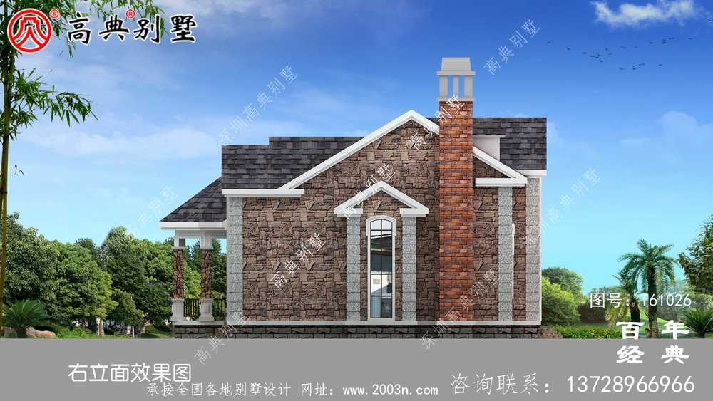 两层简欧别墅设计图纸_农村两层别墅设计