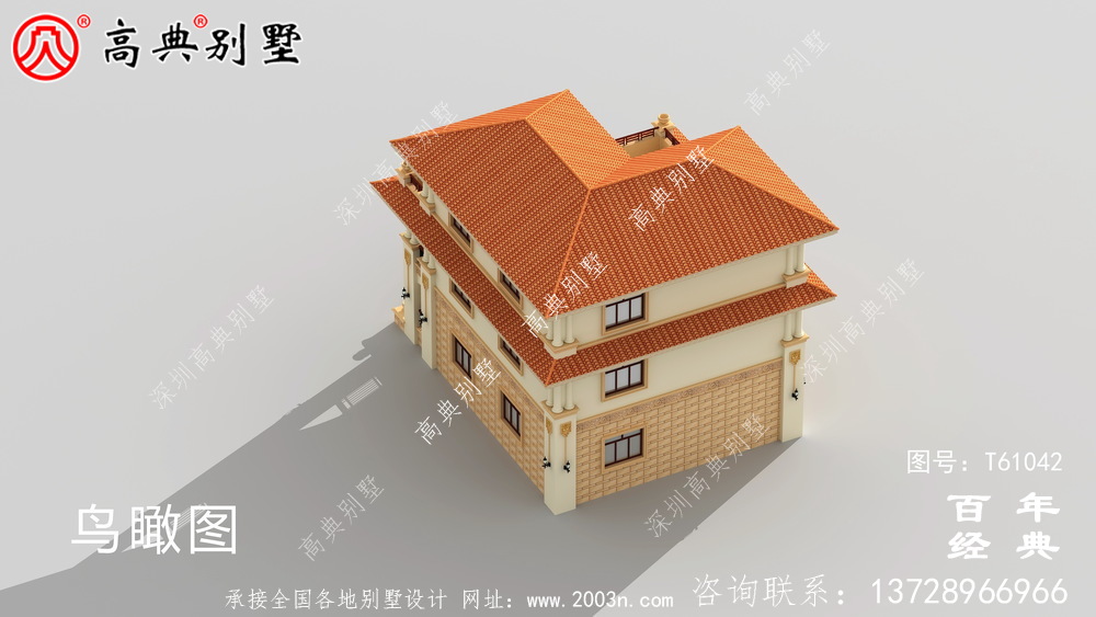 欧式三层高级别墅设计图_农村三层别墅设计图纸