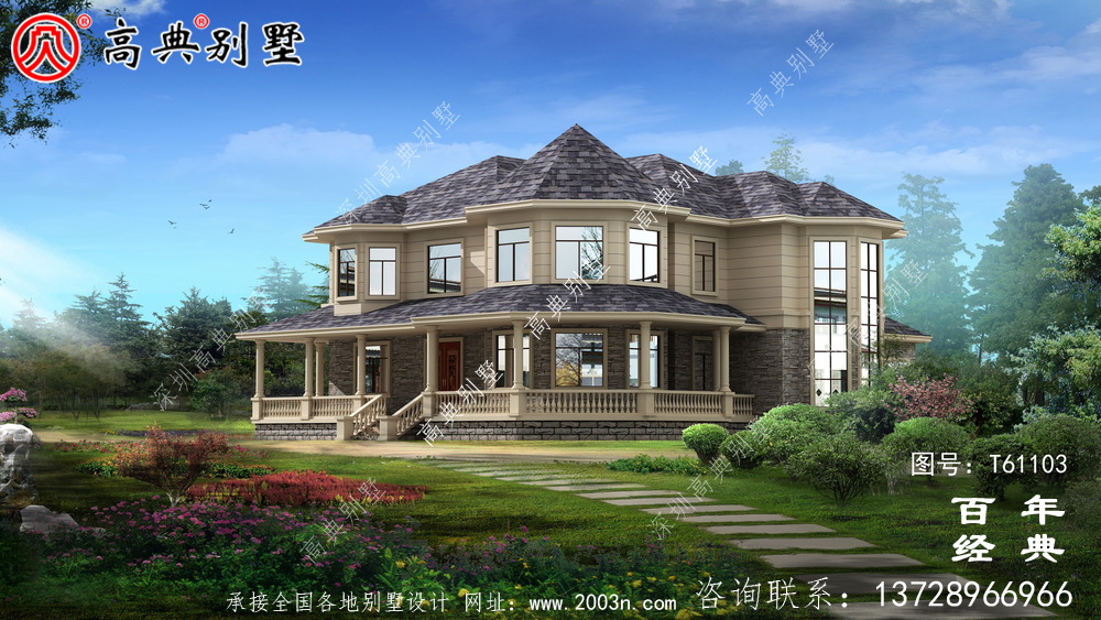 農(nóng)村兩層歐式別墅效果圖_農(nóng)村三層別墅施工圖