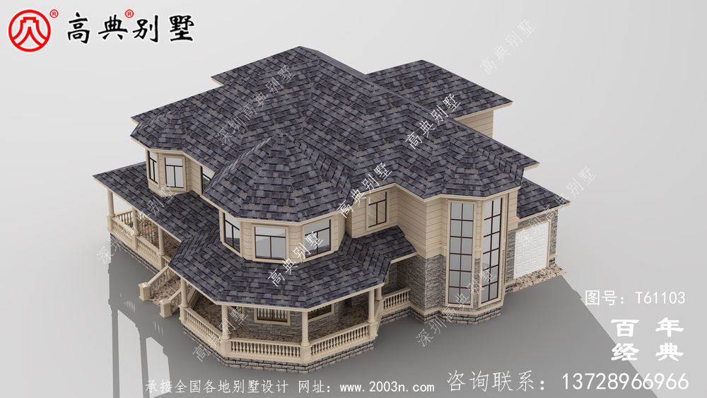 農(nóng)村兩層歐式別墅效果圖_農(nóng)村三層別墅施工圖
