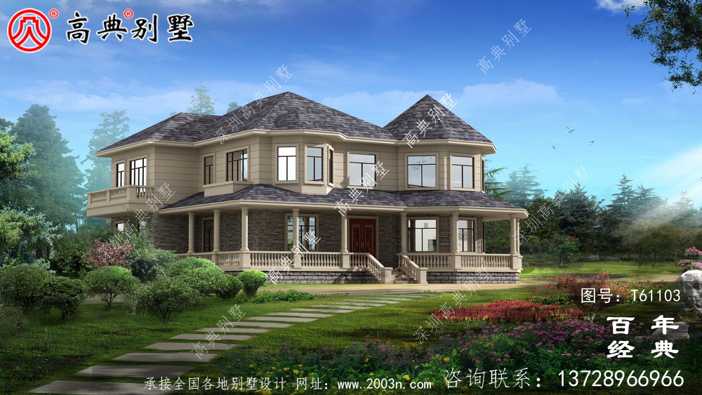 農(nóng)村兩層歐式別墅效果圖_農(nóng)村三層別墅施工圖