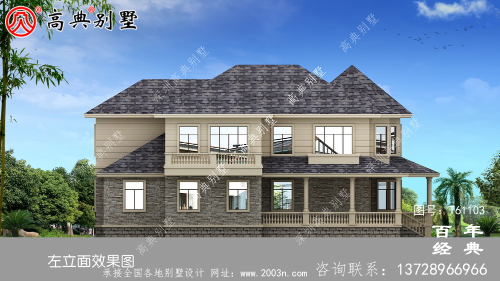 農(nóng)村兩層歐式別墅效果圖_農(nóng)村三層別墅施工圖