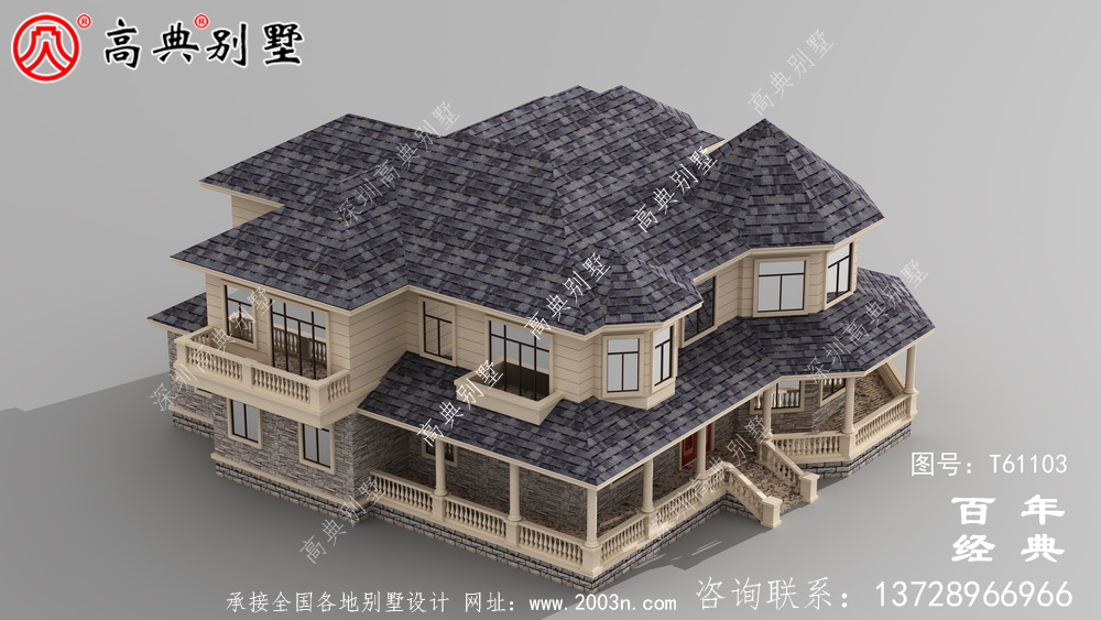 農(nóng)村兩層歐式別墅效果圖_農(nóng)村三層別墅施工圖