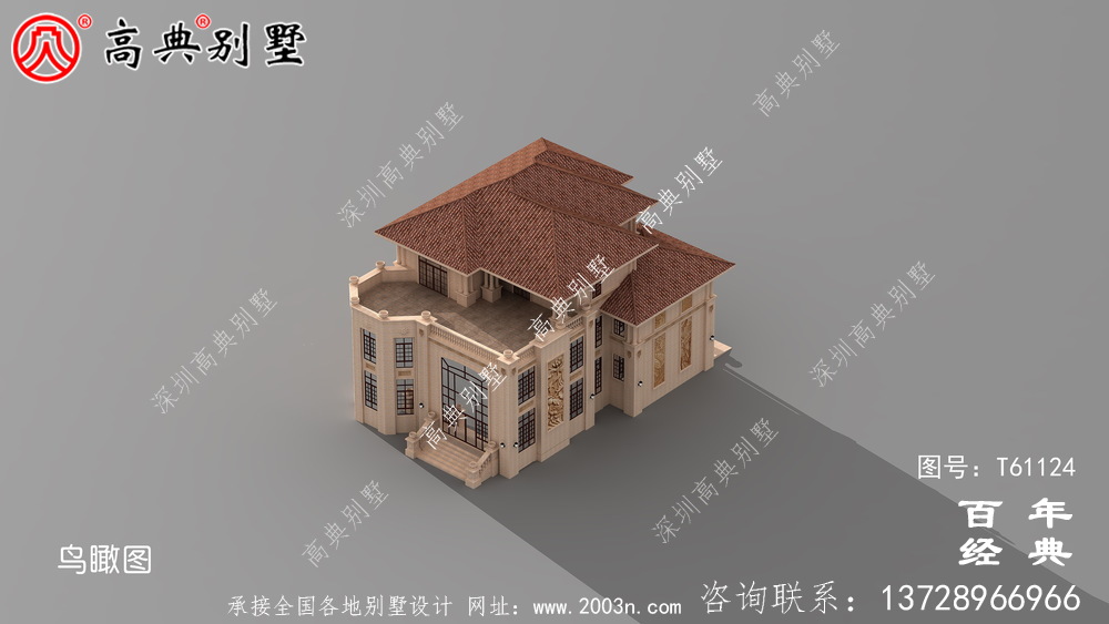 農(nóng)村三層石材別墅設(shè)計(jì)圖紙及效果圖_農(nóng)村三層別墅設(shè)計(jì)