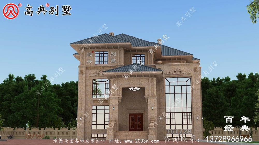 復(fù)式三層石材別墅建筑設(shè)計(jì)圖紙_農(nóng)村三層房屋設(shè)計(jì)