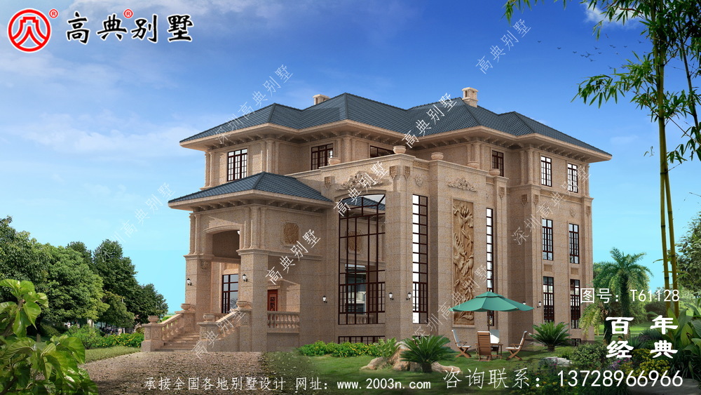 復(fù)式三層石材別墅建筑設(shè)計(jì)圖紙_農(nóng)村三層房屋設(shè)計(jì)