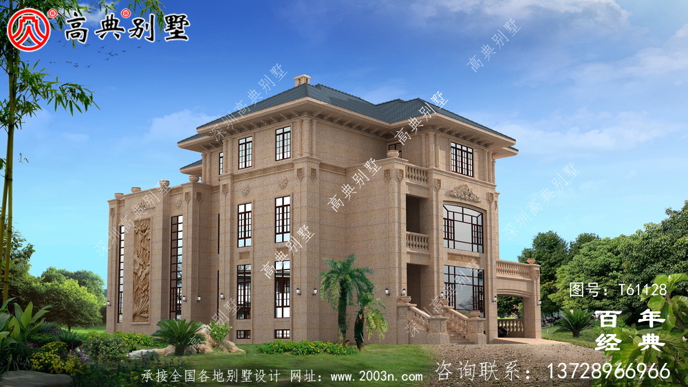 復(fù)式三層石材別墅建筑設(shè)計(jì)圖紙_農(nóng)村三層房屋設(shè)計(jì)