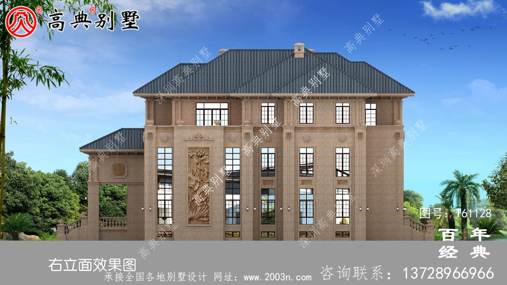 復(fù)式三層石材別墅建筑設(shè)計(jì)圖紙_農(nóng)村三層房屋設(shè)計(jì)