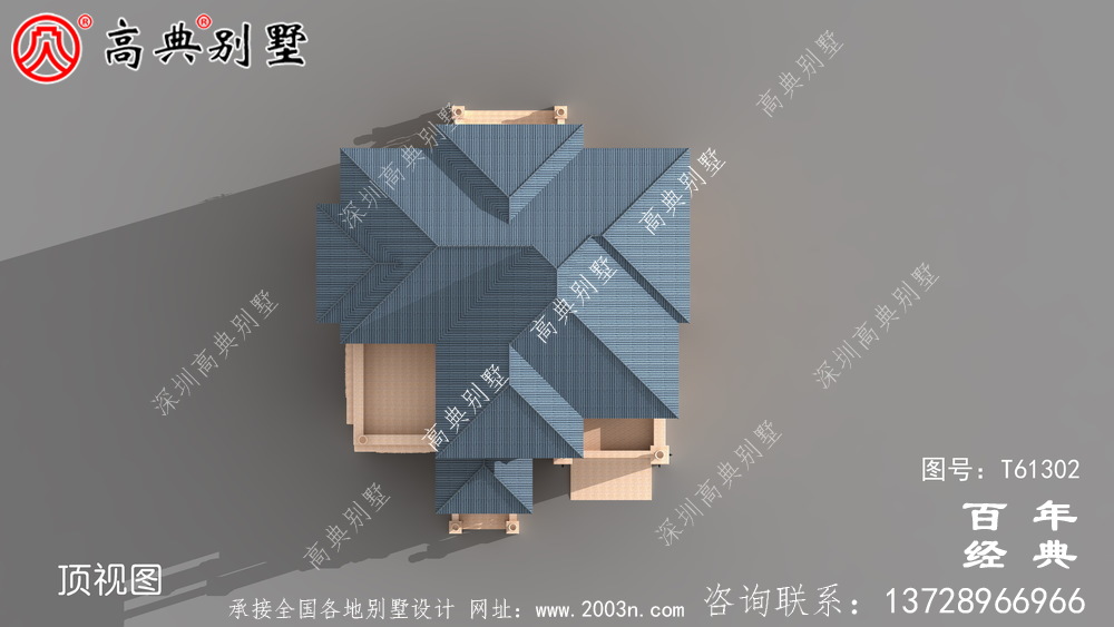 超豪华农村三层欧式别墅设计图纸_农村房屋设计图纸