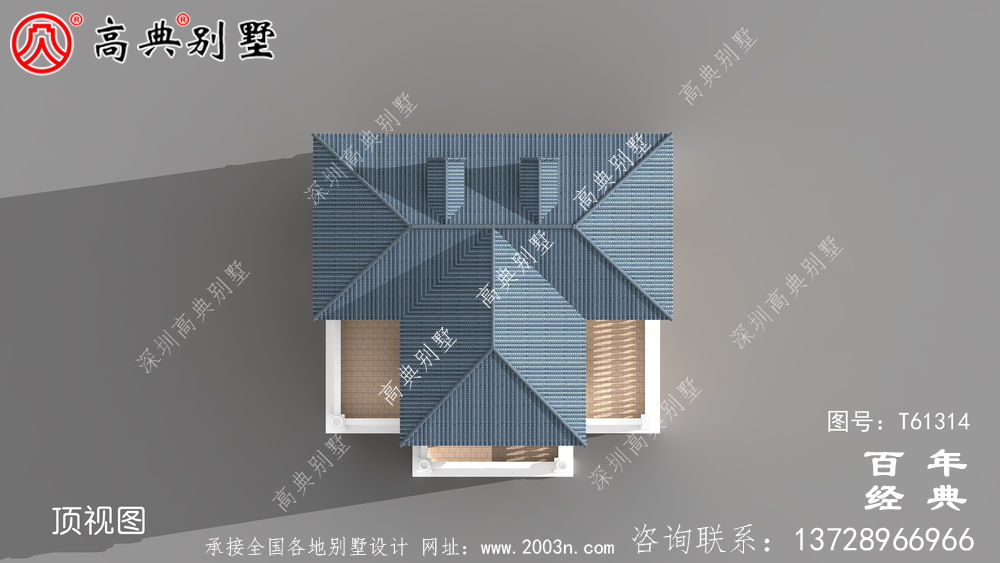 欧式三层别墅设计效果图_农村房屋设计图纸